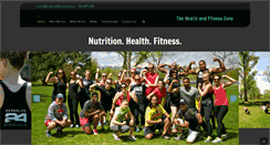 Desktop Screenshot of healthandfitnesszone.org